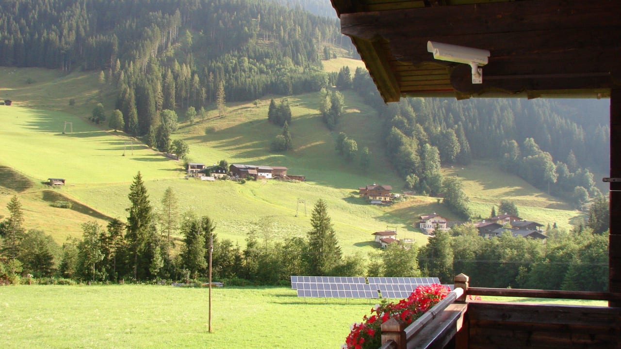 Balkon Zimmer Riffl Berghotel Lämmerhof