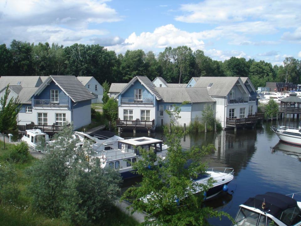 Ausblick vom Balkon Precise Resort Marina Wolfsbruch