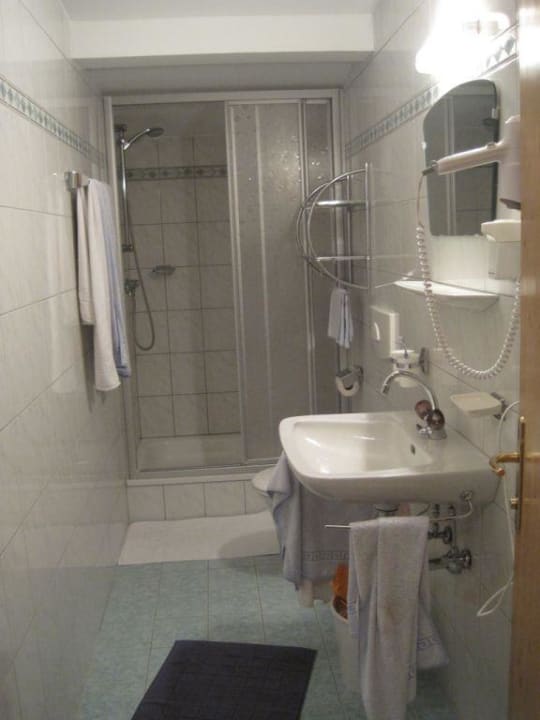 Badezimmer Hotel Alpina