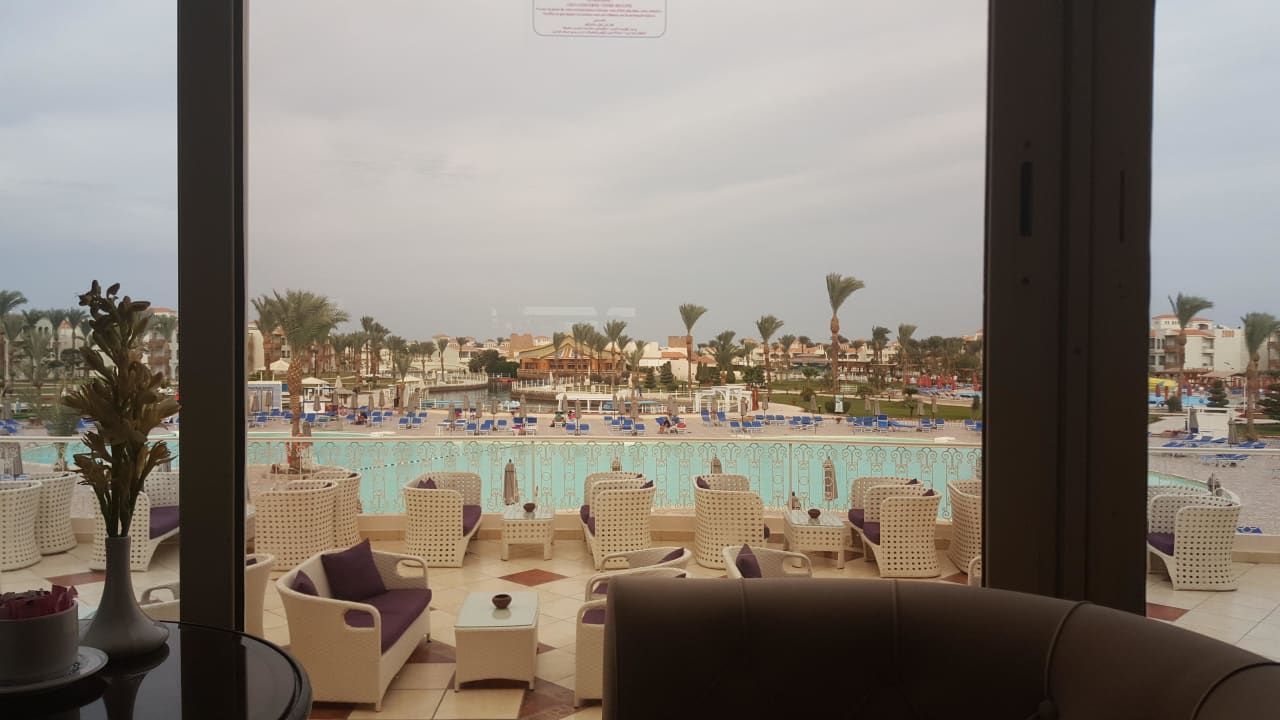 Ausblick von der Lobby Pickalbatros Dana Beach Resort - Hurghada