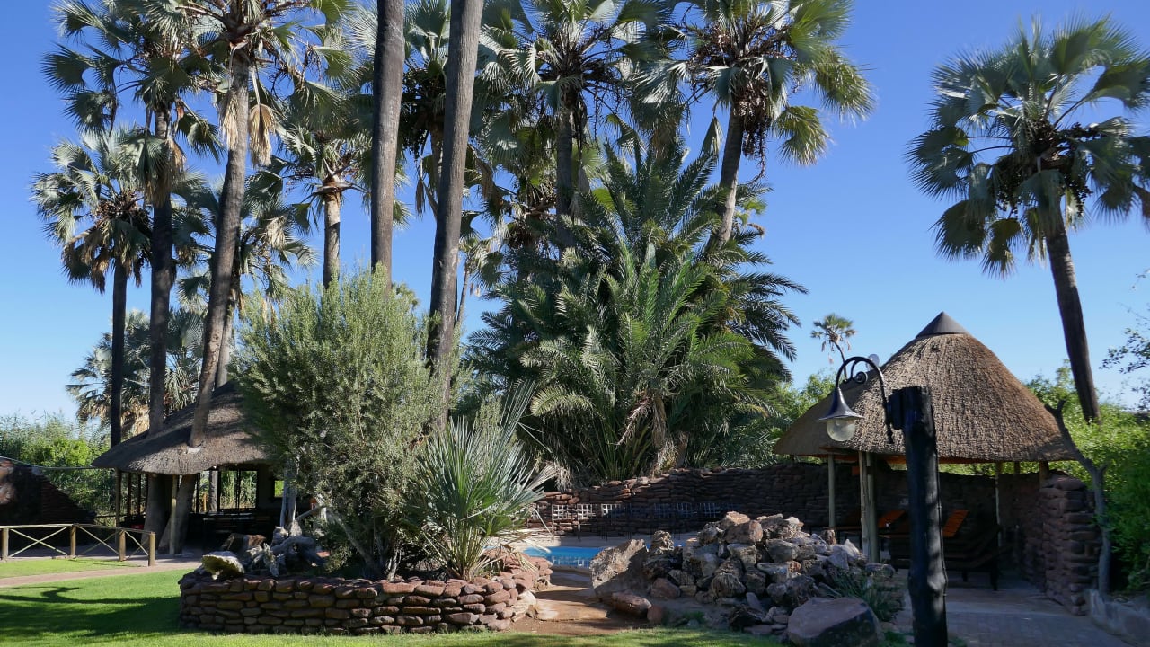 Gartenanlage Palmwag Lodge