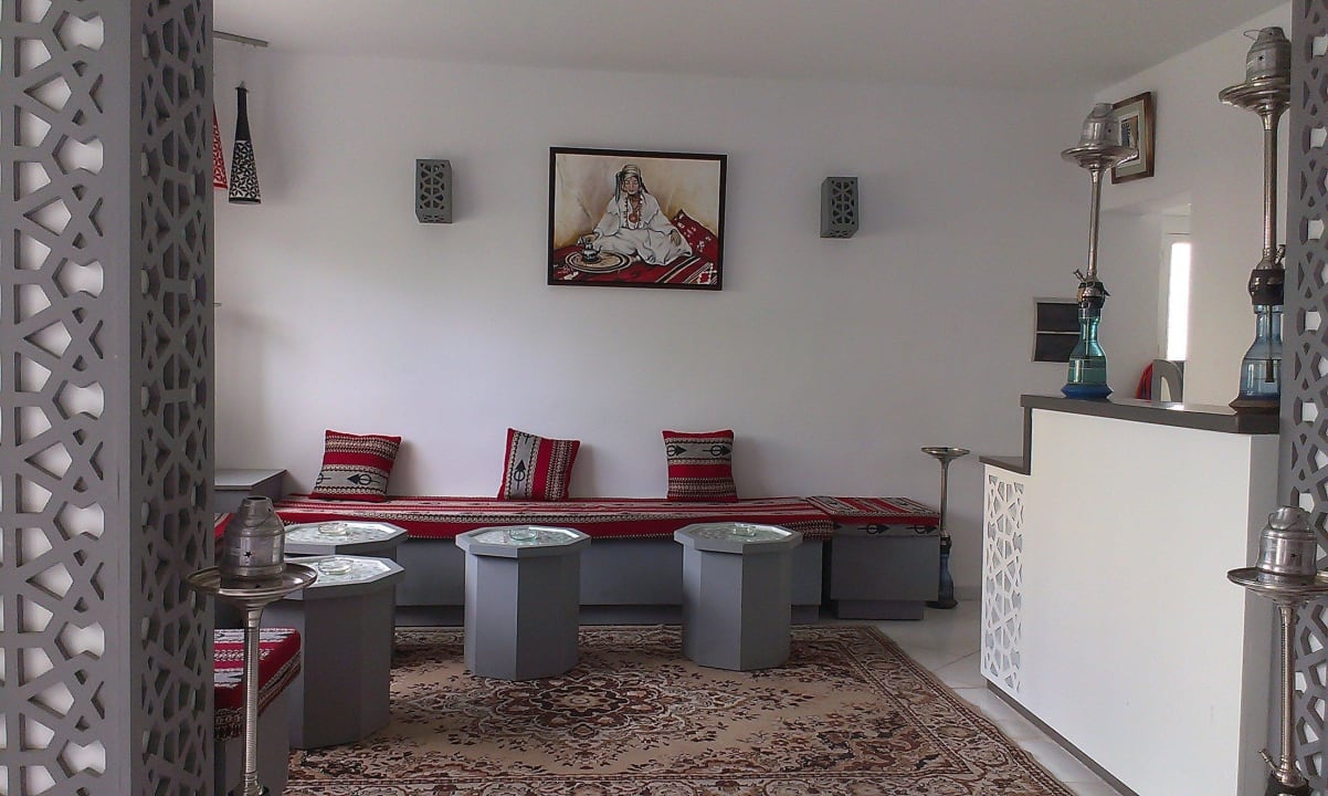 Sisha - Bar im Hotel Hotel Neptunia Skanes