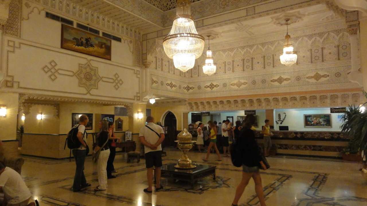 Rezeption  Pickalbatros Alf Leila Wa Leila Resort - Neverland Hurghada