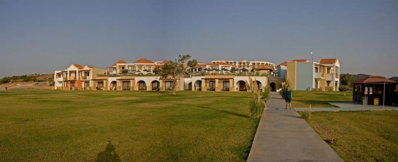 Ansicht vom Strand aus Lindos Imperial Resort & Spa