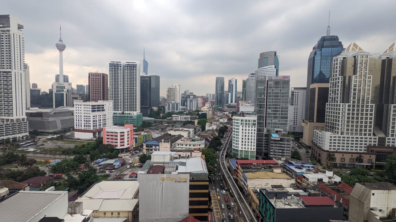 Ausblick Hilton Garden Inn Kuala Lumpur Jalan Tuanku Abdul Rahman South