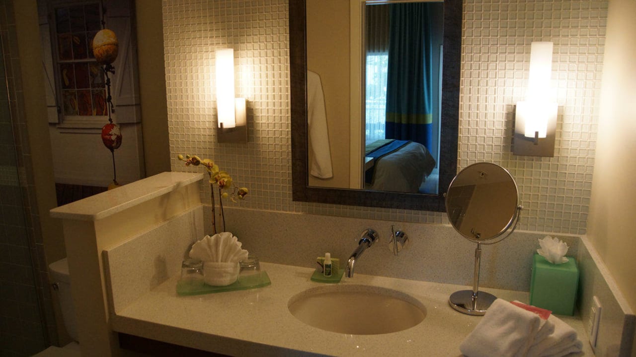 Badezimmer Superior Doppelzimmer Hotel Orchid Key Inn