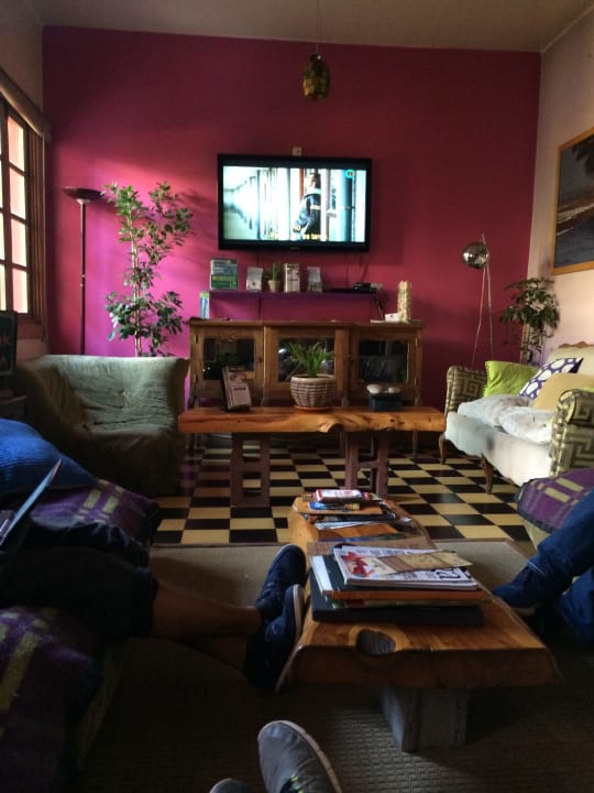 Fernsehzimmer Hostel Princesa Insolente
