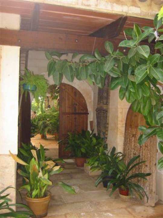 Eingang Finca Es Palmer