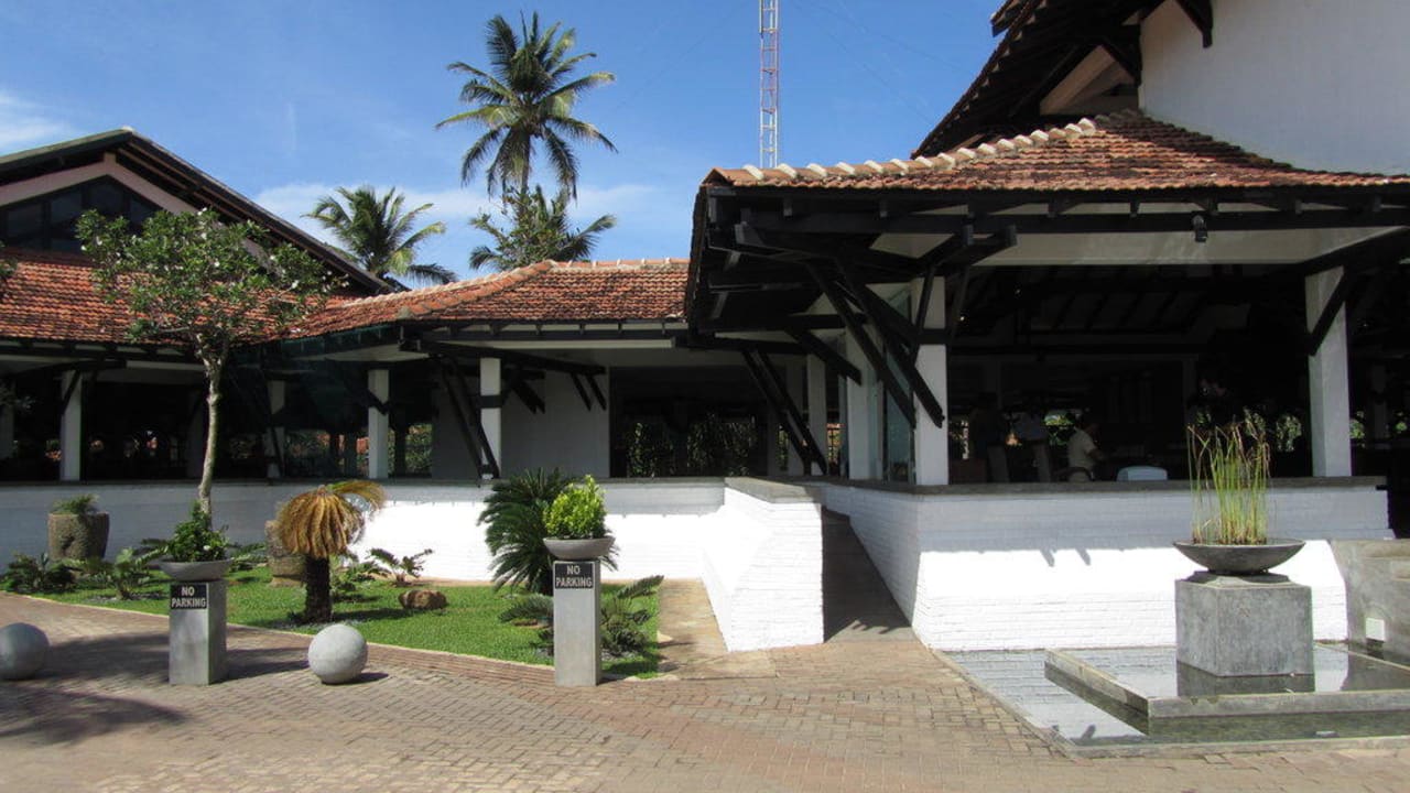 Teil des Einganges  Club Hotel Dolphin