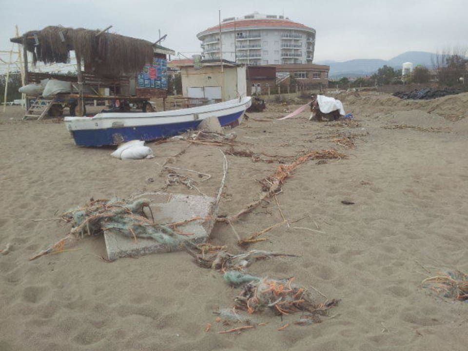 Müllablage des Hotels Seaden Sea World Resort & Spa