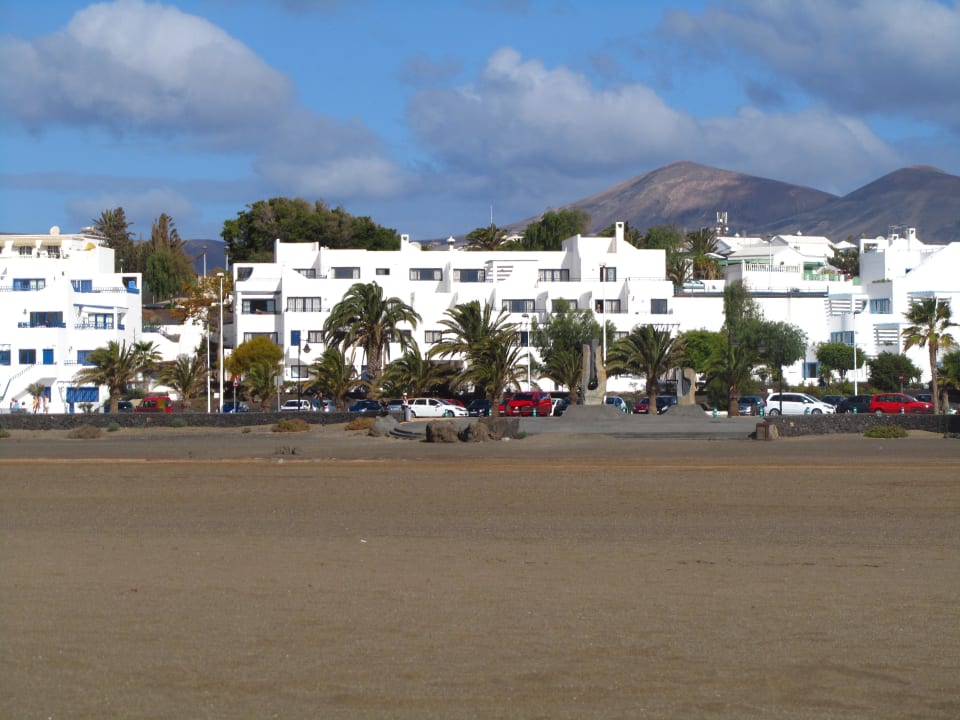 Blick auf Block A Aparthotel Costa Mar