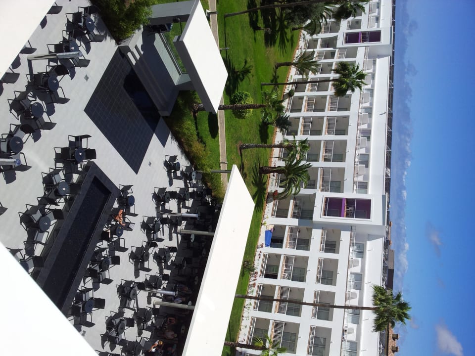 Hauptbar von oben Hotel Riu Gran Canaria