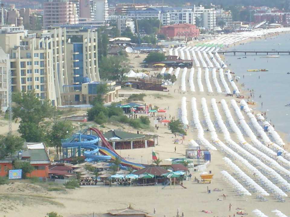 Aussicht Richtung Norden Burgas Beach Hotel