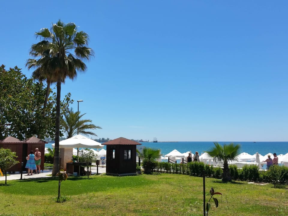 Blick von der Restaurantterrasse Hotel Sirma