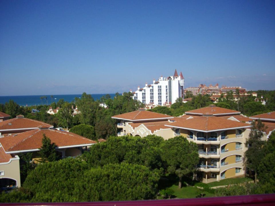 Blick vom Balkon Sirene Belek Hotel