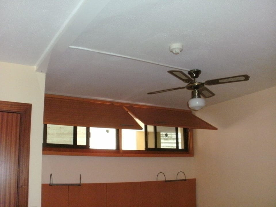 Schlafbereich mit Deckenventilator Bull Dorado Beach & Spa