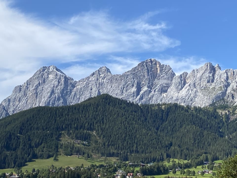 Ausblick Rittis Alpin Chalets Dachstein