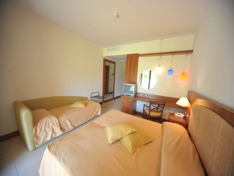 La camera tripla Hotel Portogreco