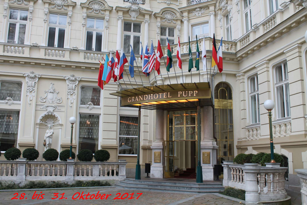 Außenansicht Grandhotel Pupp