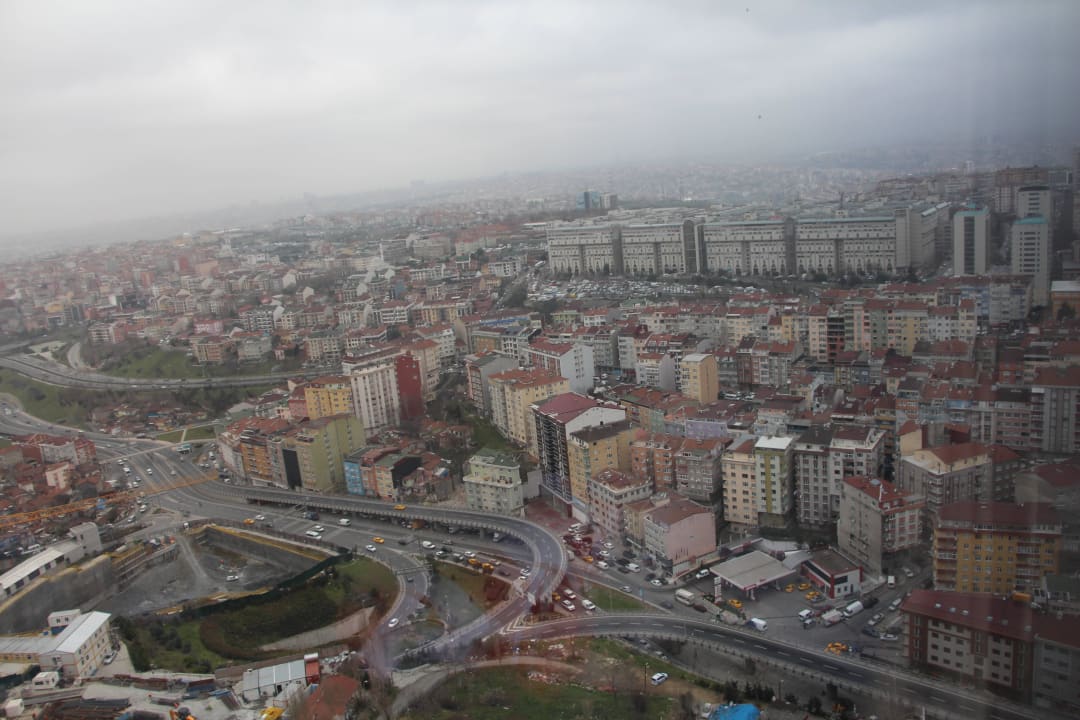  Sicht aus Zimmer Hilton Istanbul Bomonti Hotel & Conference Center