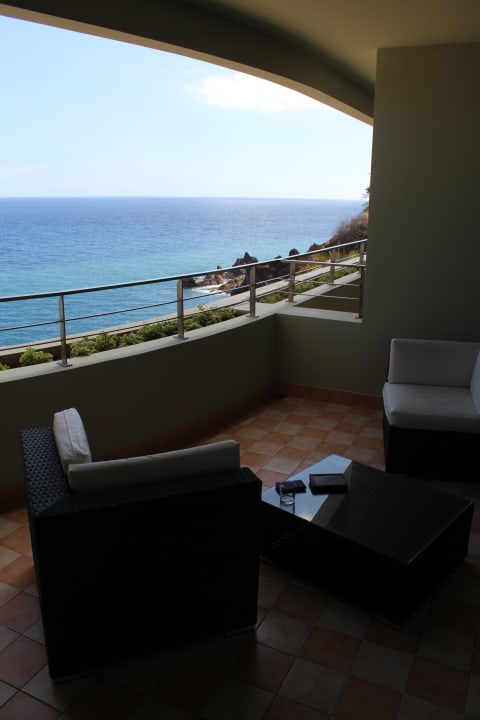 Blick vom Balkon Hotel Madeira Regency Cliff