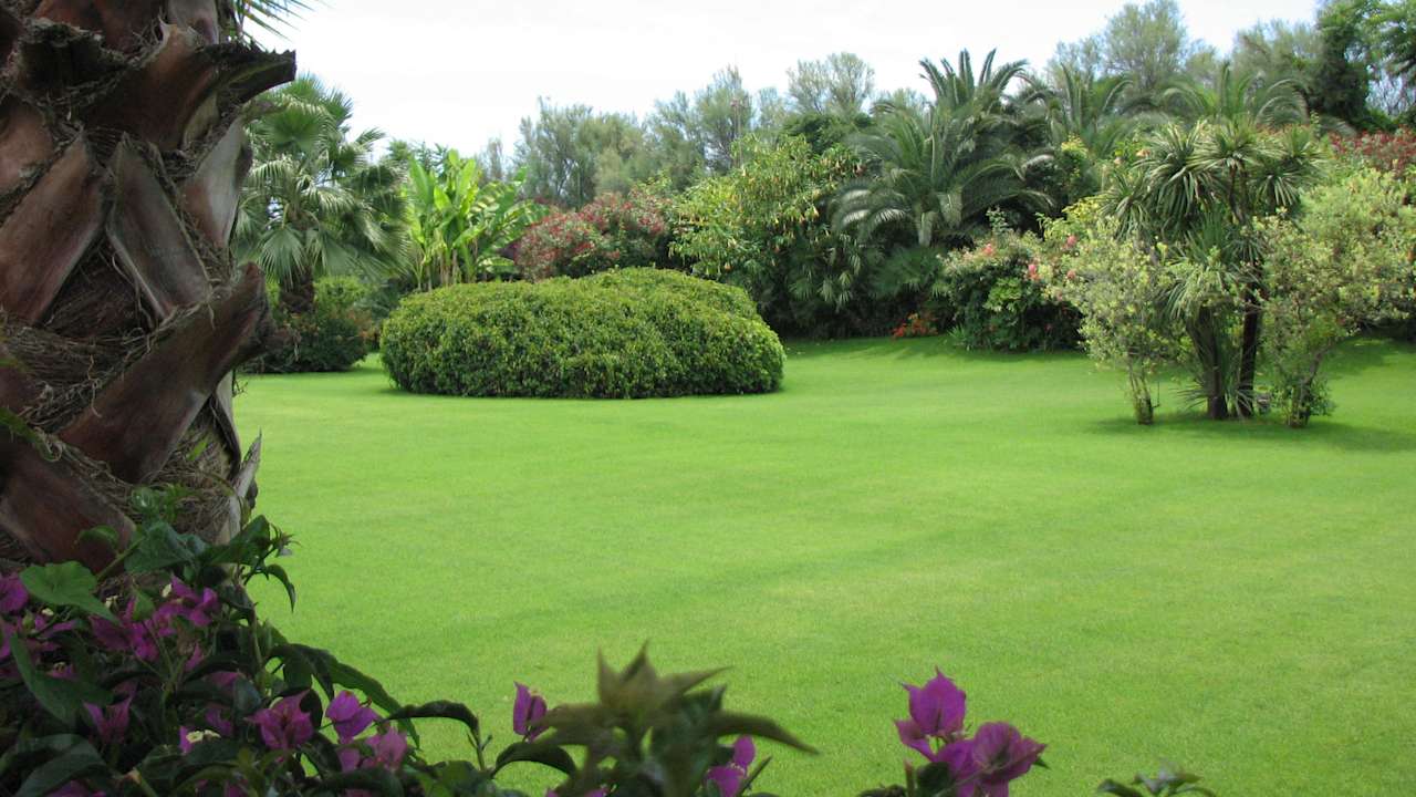 Sehr gepflegter Garten Hotel Marina Club