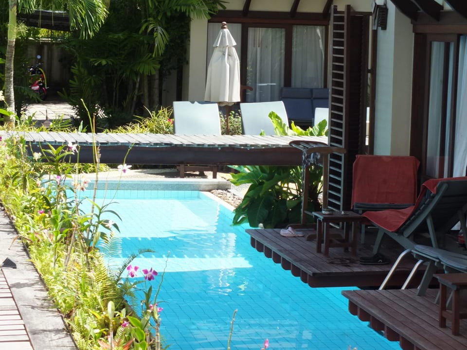 Terrasse über dem Pool Khaolak Oriental Resort - Adults only