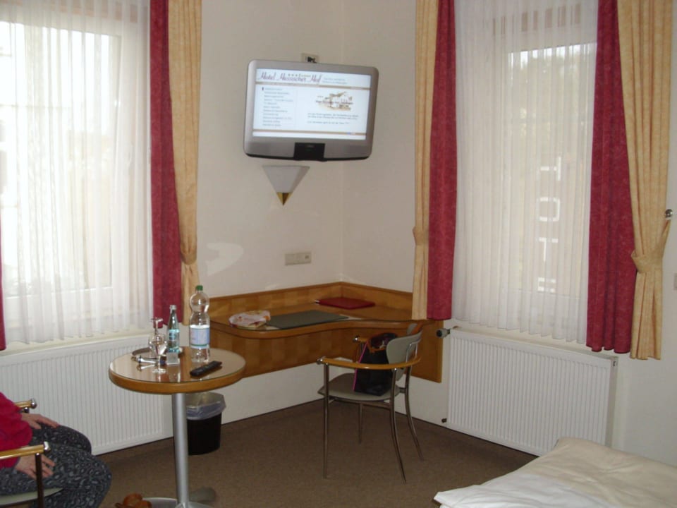 Teilansicht des Zimmers Hotel Hessischer Hof