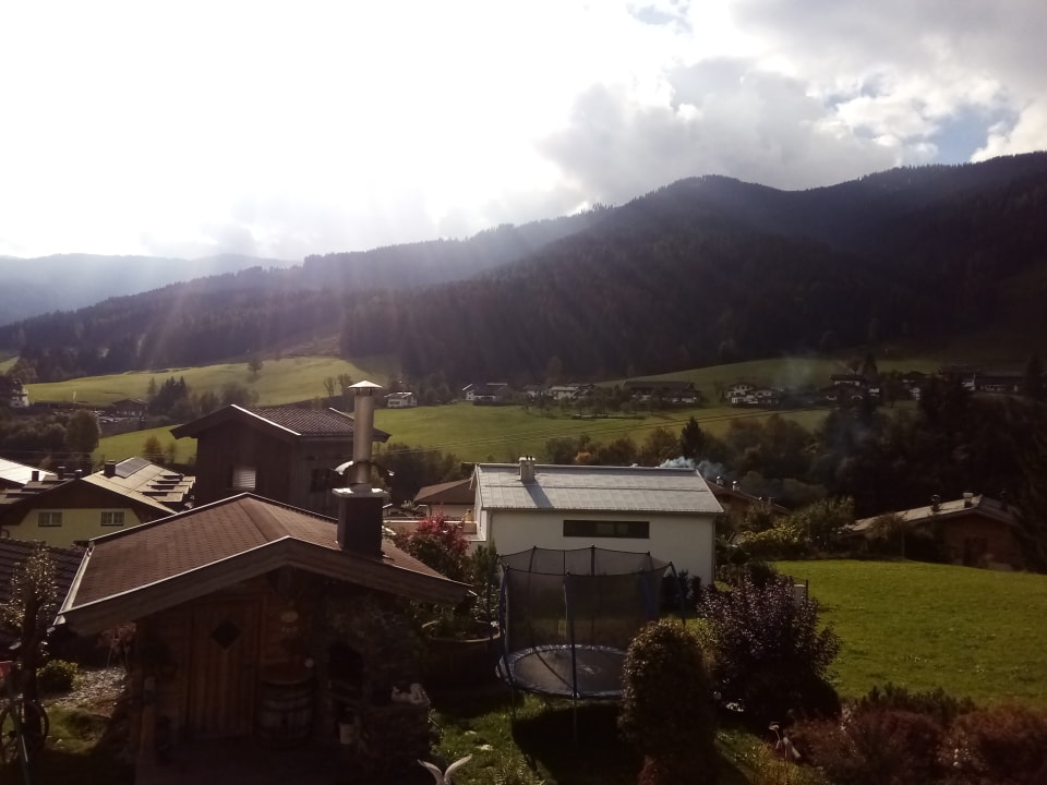Ausblick Ferienpension Bierbaumer