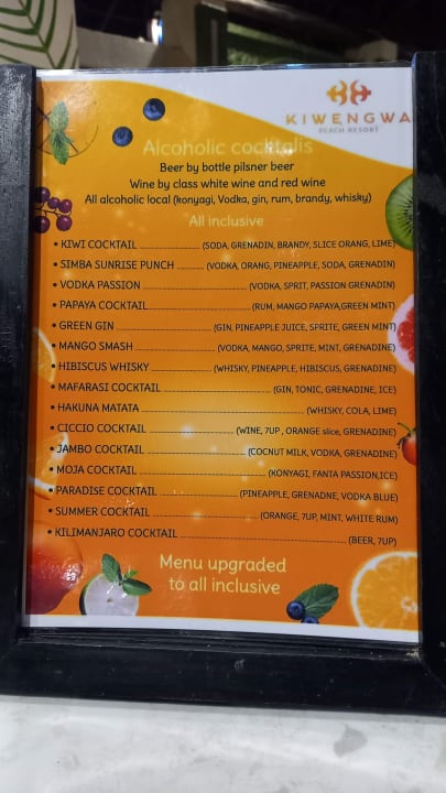 Gastro Hotel Kiwengwa Beach Resort