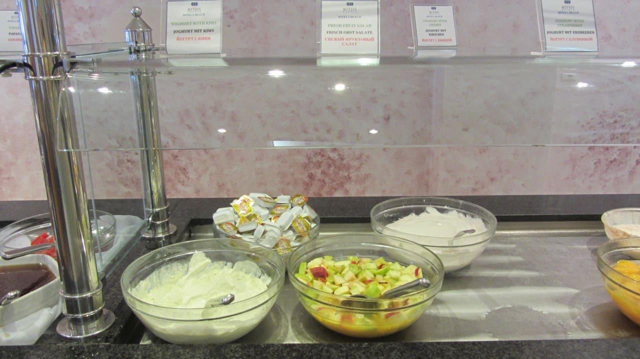 Frühstücksbuffet Hauptrestaurant Mitsis Rinela