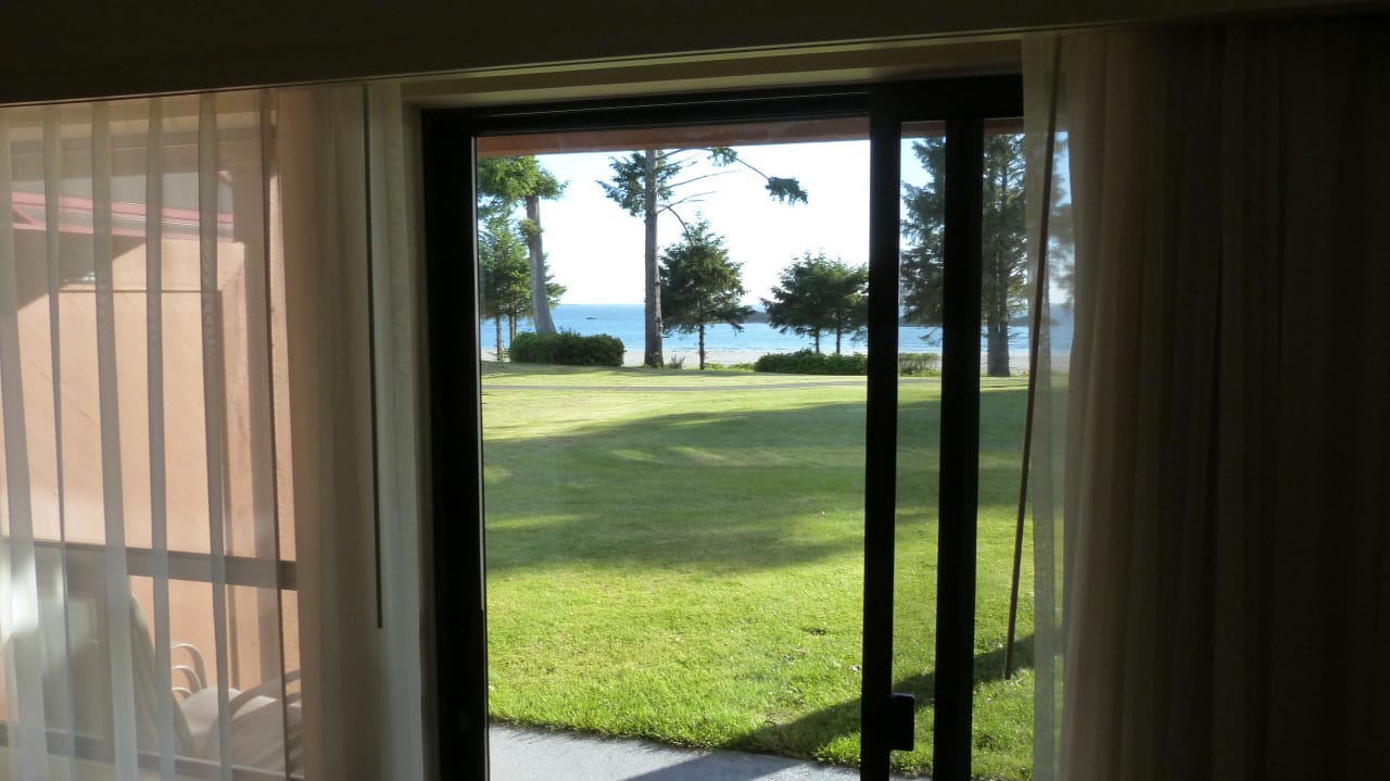 Ausblick zum Meer Best Western Tin Wis Tofino Hotel Resort on Vancouver Island