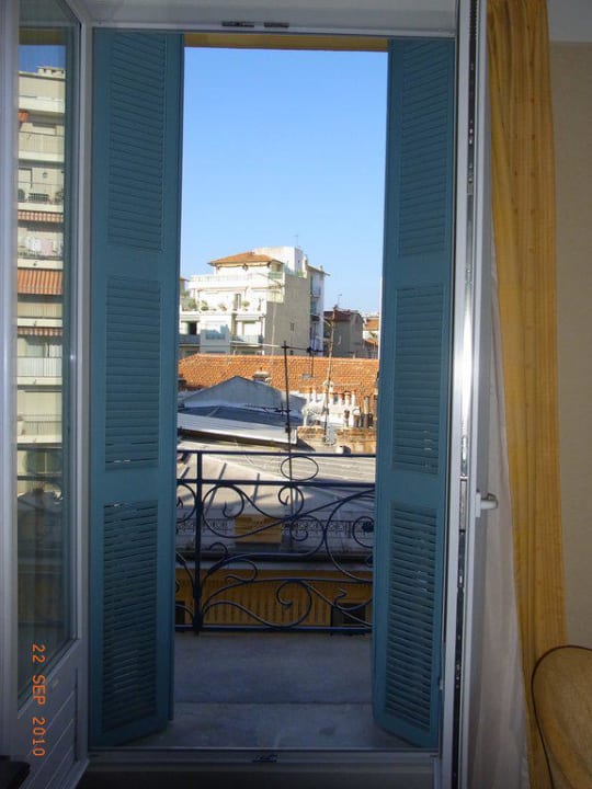 Blick aus dem Zimmer Hotel Gounod Nice