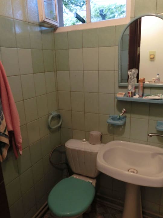 WC und Dusche Semeyny Otdykh Guest House 
