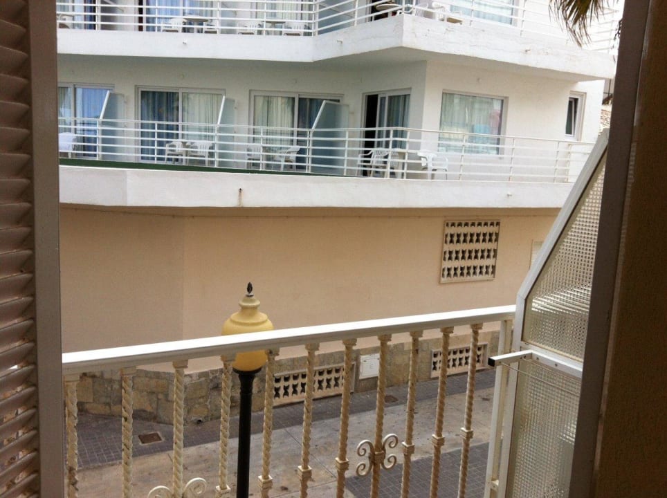 Ausblick vom Balkon Hotel Club S'Illot