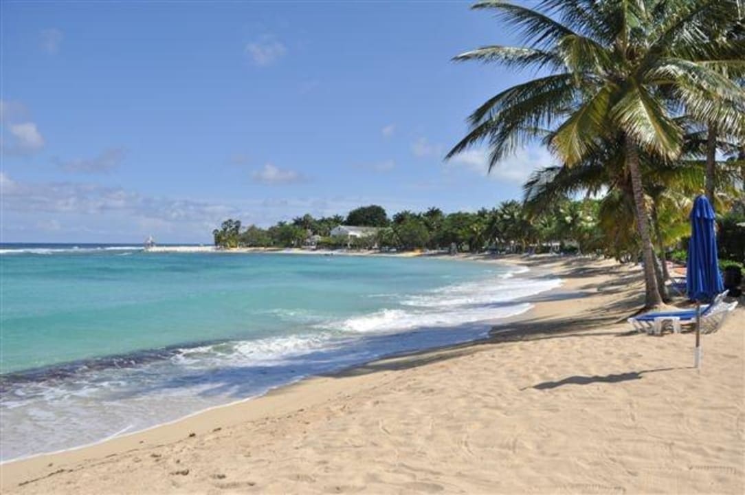 Strand vor unserer Cottage Half Moon
