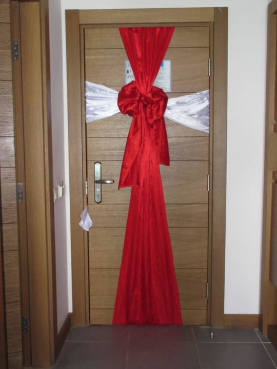 Geschmückte Tür zum Geburtstag Adalya Ocean Deluxe