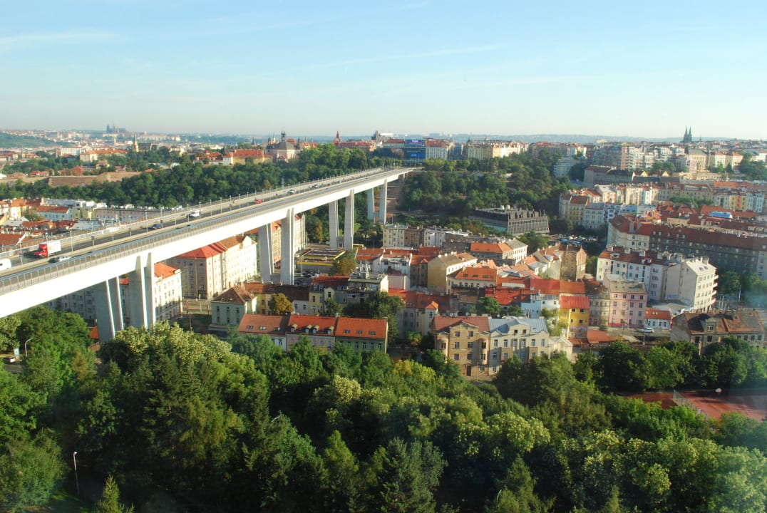 Fenster Grand Hotel Prague Towers
