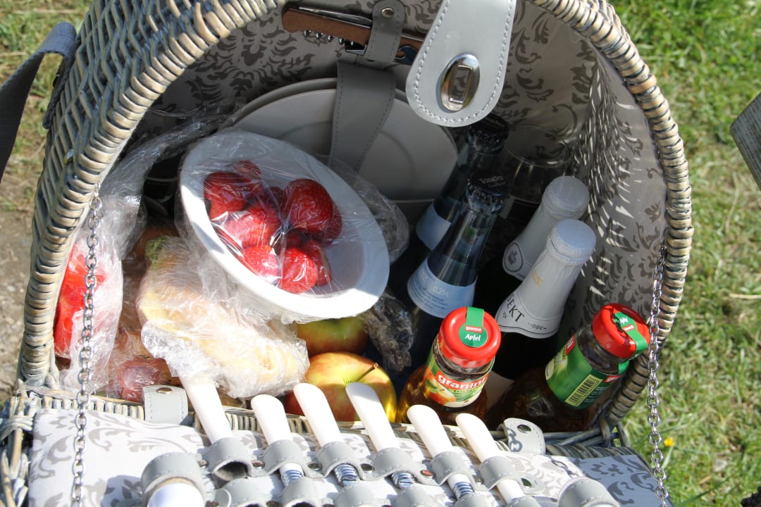 Unser liebevoll angerichteter Picknick-Korb Hotel Das Rübezahl