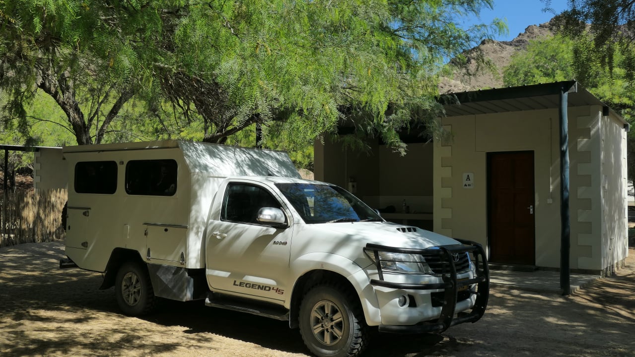 Außenansicht Goanikontes-Oasis