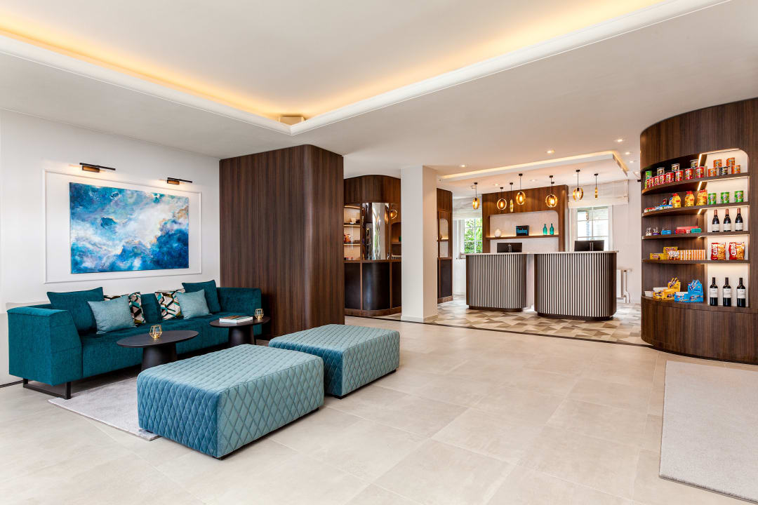 Lobby Hotel Courtyard by Marriott Hamburg Airport