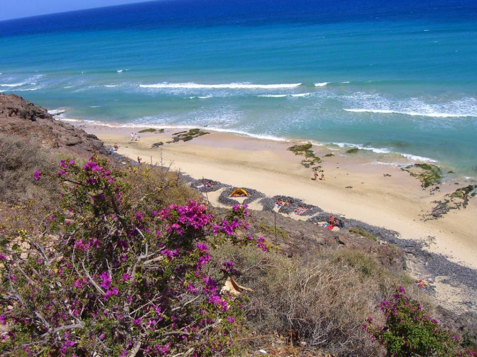 Steinburgen als Windschutz SBH Club Paraiso Playa