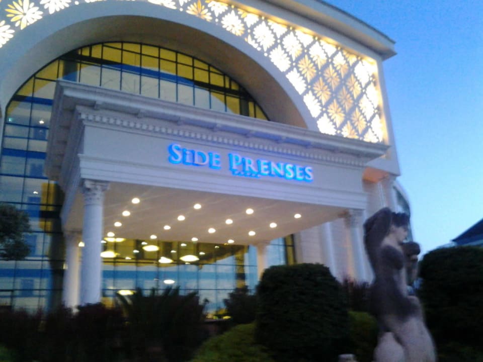 Hoteleingang Side Prenses Resort & Spa