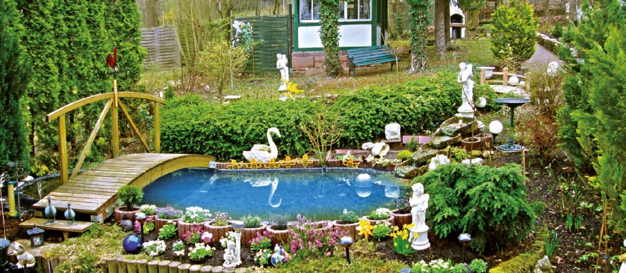 Gartenanlage Kurhotel Saxonia