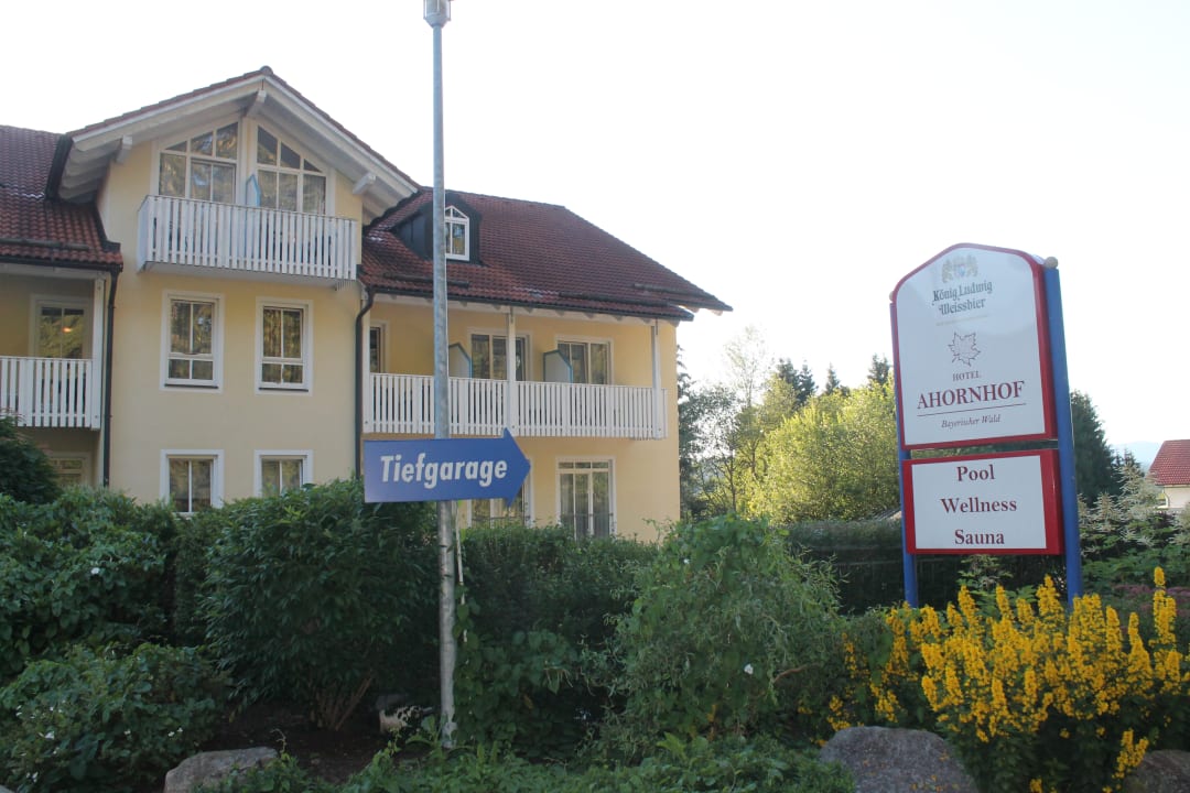 Außenansicht Hotel Ahornhof