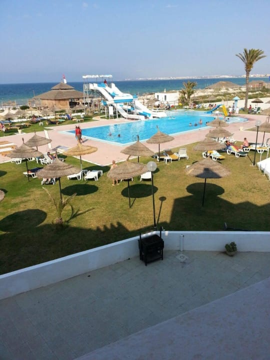 Ausblick vom Zimmer Hotel Neptunia Skanes