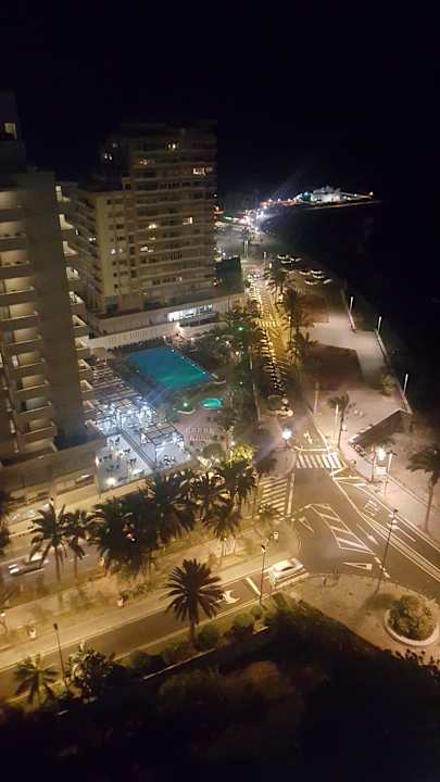 Blick vom Balkon aufs Meer und Stadt Bahia Principe Sunlight San Felipe