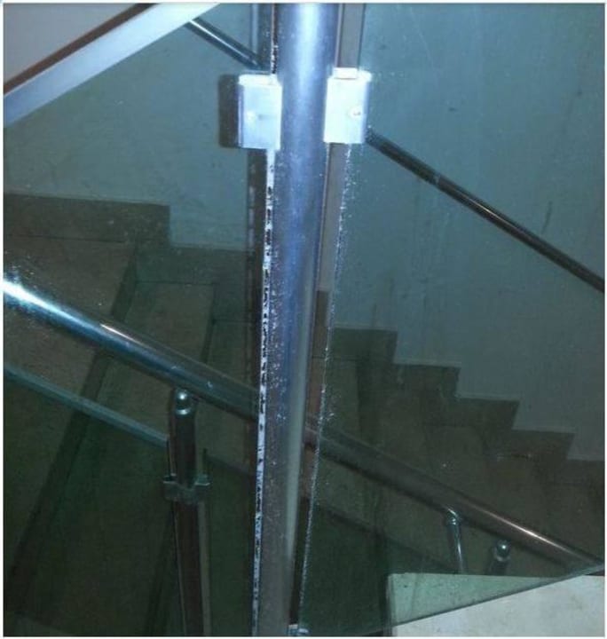 Verdrecktes Treppenhaus Restaurantseite Voyage Belek Golf & Spa