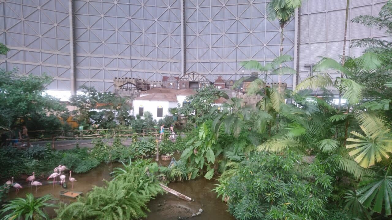 Ausblick Tropical Islands Resort