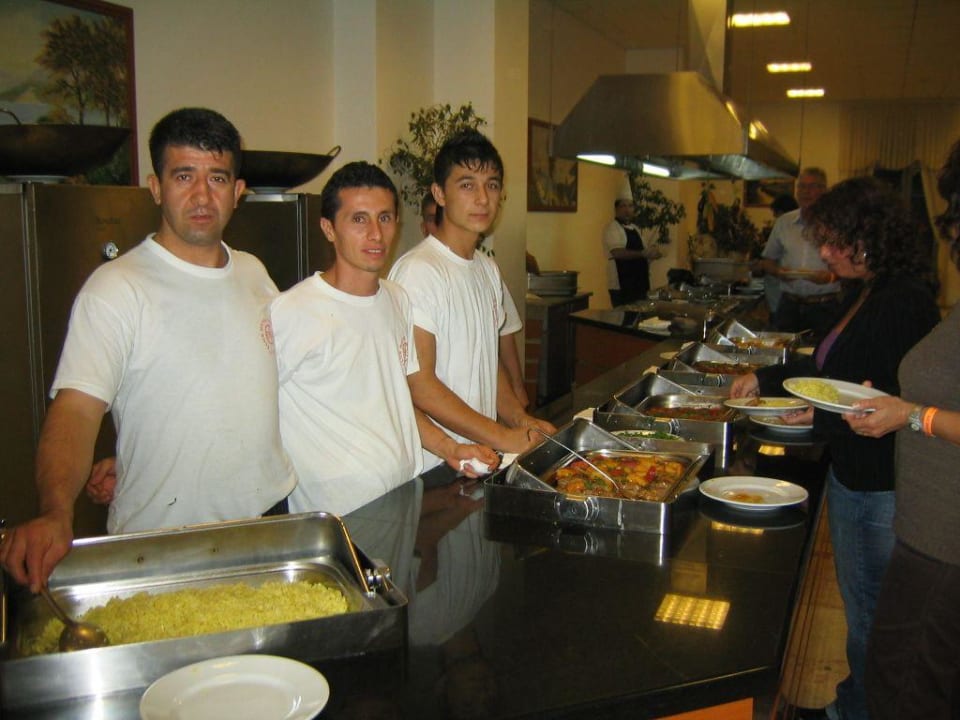 Küchenteam Abendbuffet Hotel Grand Efe